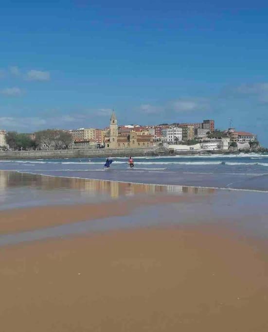 Apartamento Gijon Arena, Con Aparcamiento Екстер'єр фото